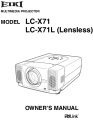 Icon of LC-X71 Owners Manual
